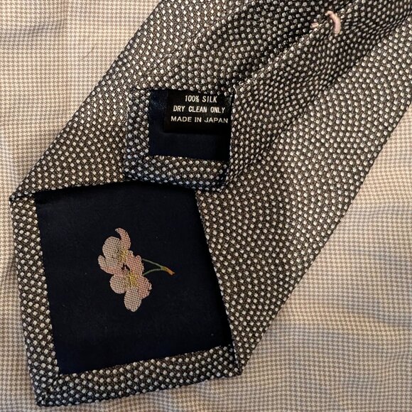 Yamazaki Japanese Silk Tie, New - Picture 5 of 10